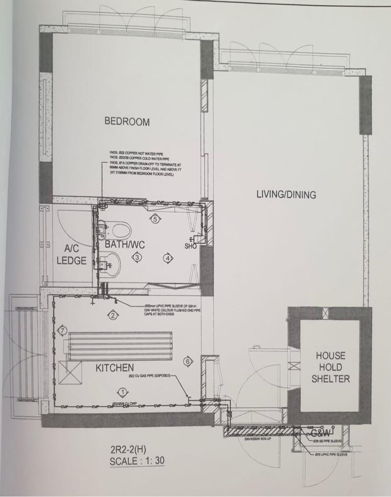 HDB Apartment for Rent, 998B Buangkok Crescent HDB Apartment For Rent, $2,500, 1 Bed 1 Bath 505 sqft $4.95 psf, SGD 2,500 | 99-year Leasehold
