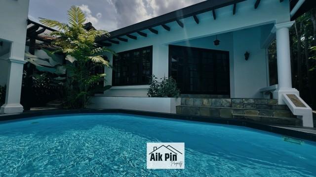 Bungalow - Good Class for Rent, Binjai Park Good Class Bungalow For Rent, $19,000, 4 Bed 5 Bath 5,500 sqft $1.31 psf, SGD 19,000 | Freehold