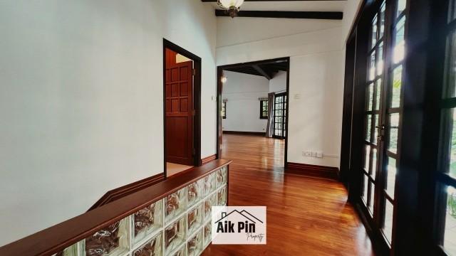 Bungalow - Good Class for Rent, Binjai Park Good Class Bungalow For Rent, $19,000, 4 Bed 5 Bath 5,500 sqft $1.31 psf, SGD 19,000 | Freehold