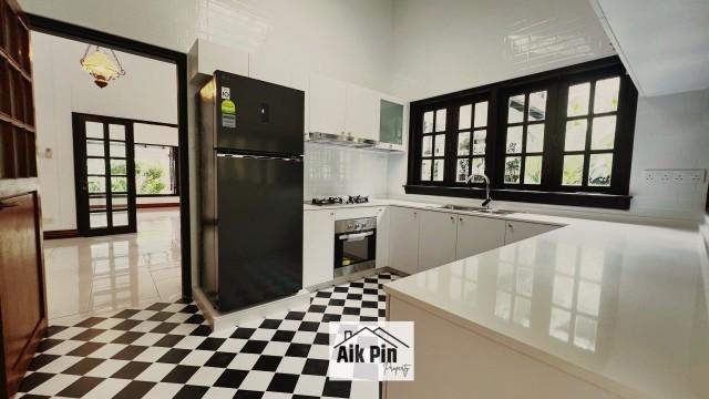 Bungalow - Good Class for Rent, Binjai Park Good Class Bungalow For Rent, $19,000, 4 Bed 5 Bath 5,500 sqft $1.31 psf, SGD 19,000 | Freehold
