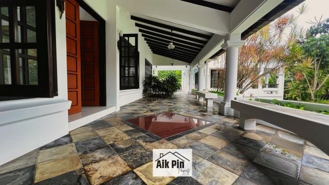 Bungalow - Good Class for Rent, Binjai Park Good Class Bungalow For Rent, $19,000, 4 Bed 5 Bath 5,500 sqft $1.31 psf, SGD 19,000 | Freehold