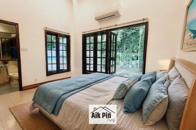 Bungalow - Good Class for Rent, Binjai Park Good Class Bungalow For Rent, $19,000, 4 Bed 5 Bath 5,500 sqft $1.31 psf, SGD 19,000 | Freehold