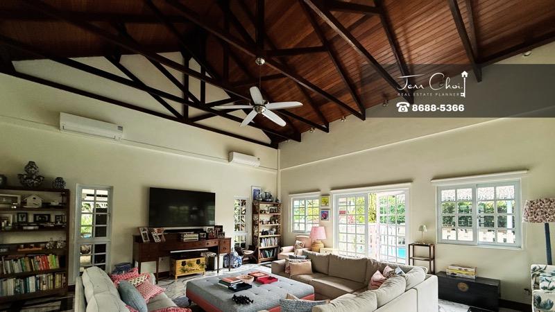 Bungalow for Rent, Hua Guan Bungalow D21 Bukit Timah Bungalow House For Rent, $16,900, 5 Bed 5 Bath 5,500 sqft $1.77 ps, SGD 16,900 | 999-year Leasehold