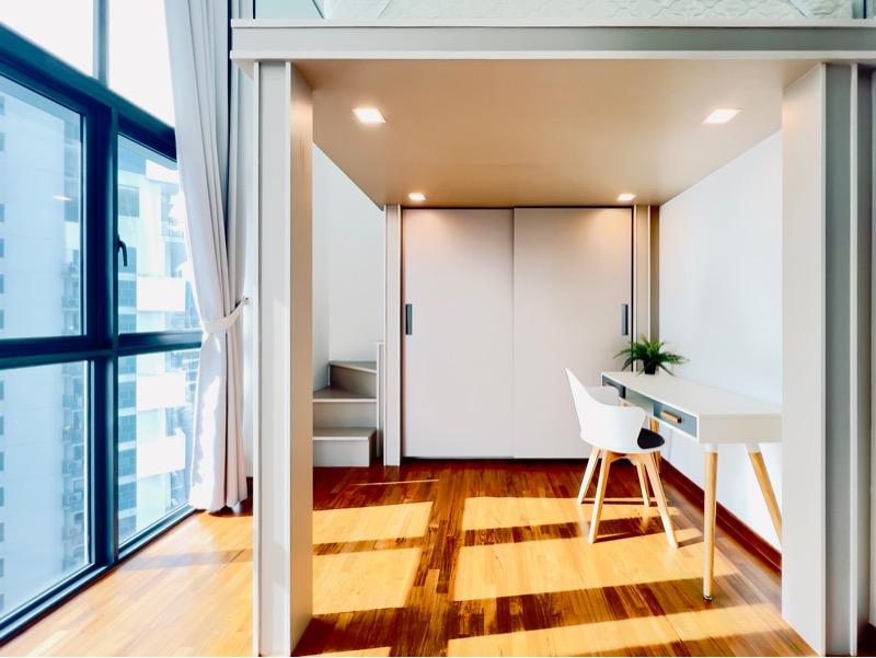 Condominium for Rent, J Gateway Condominium For Rent, $4,600, 2 Bed 2 Bath 743 sqft $6.19 psf, SGD 4,600 | 99-year Leasehold