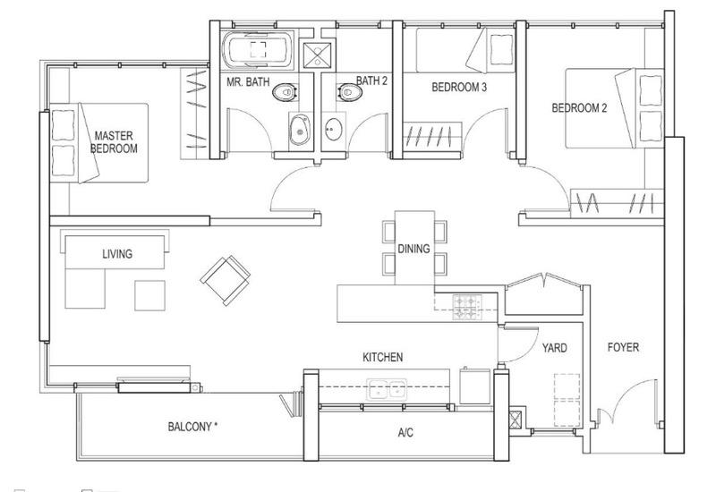 Condominium for Rent: D12, 338986