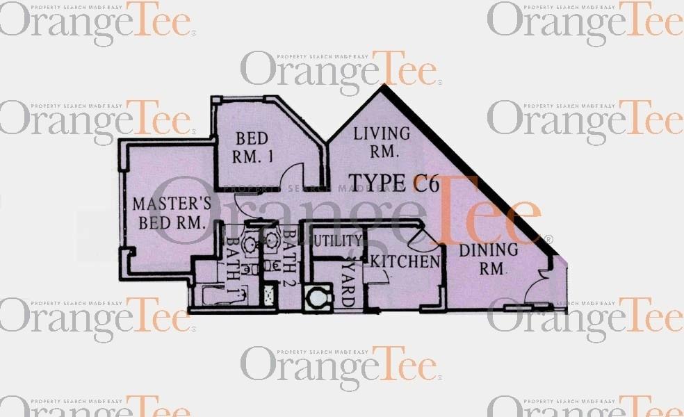Condominium for Rent, The Bayshore Condominium For Rent, $4,200, 2 Bed 2 Bath 926 sqft $4.54 psf, SGD 4,200 | 99-year Leasehold