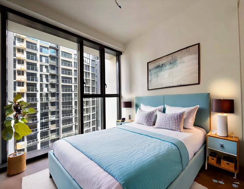 Condominium for Rent, Penrose Condominium For Rent, $4,200, 2 Bed 2 Bath 710 sqft $5.92 psf, SGD 4,200 | 99-year Leasehold