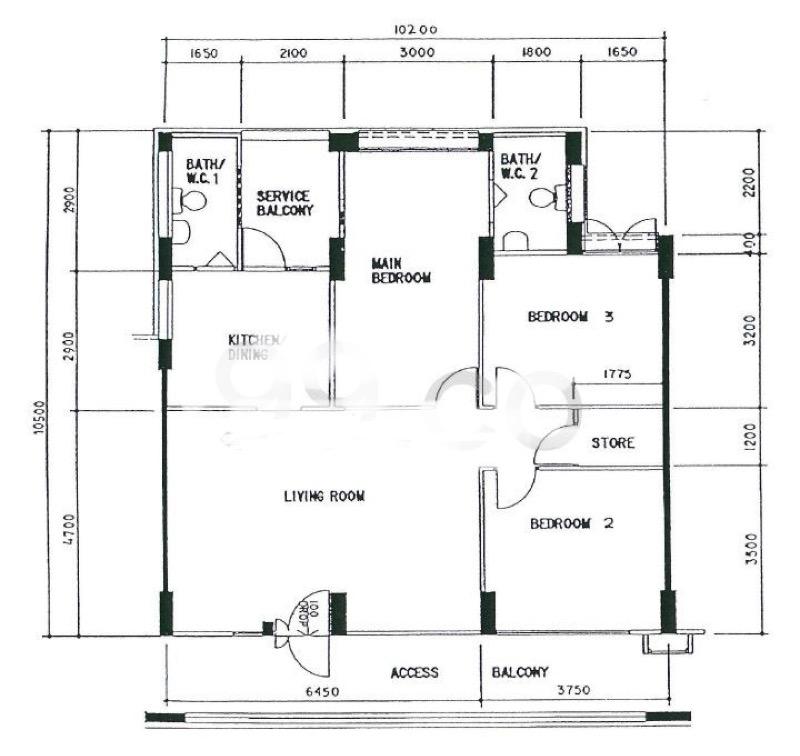 HDB Apartment for Rent: Choa Chu Kang, D23, 680154