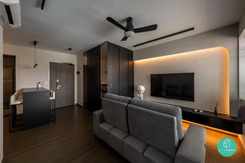 HDB Apartment for Rent, 411A Fernvale Road HDB Apartment Room Rental, $1,300, 1 Bed 2 Bath 1,076 sqft $1.21 psf, SGD 1,300 | 99-year Leasehold