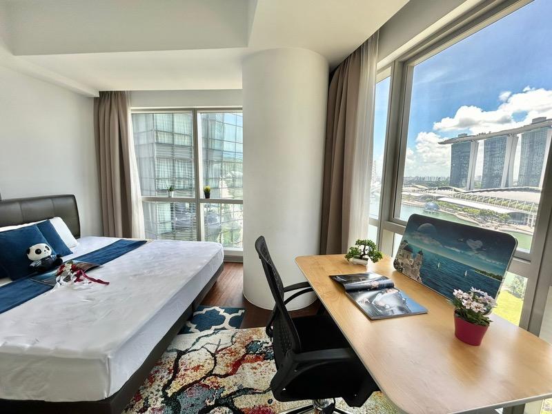 Apartment for Rent, The Sail @ Marina Bay Apartment Room Rental, $3,700, 1 Bed 1 Bath 230 sqft $16.09 psf, SGD 3,700 | 99-year Leasehold