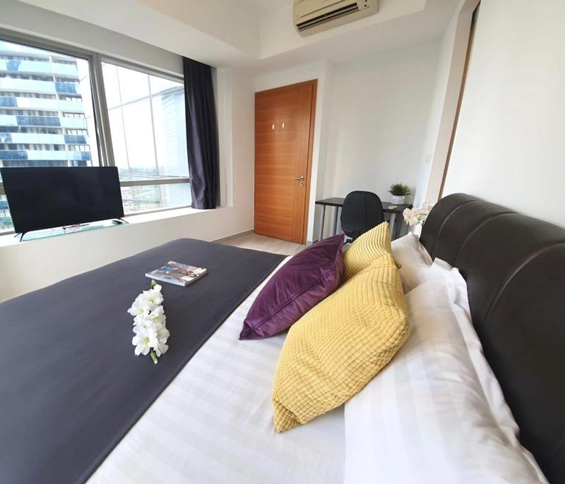 Apartment for Rent, The Sail @ Marina Bay Apartment Room Rental, $3,500, 1 Bed 1 Bath 220 sqft $15.91 psf, SGD 3,500 | 99-year Leasehold