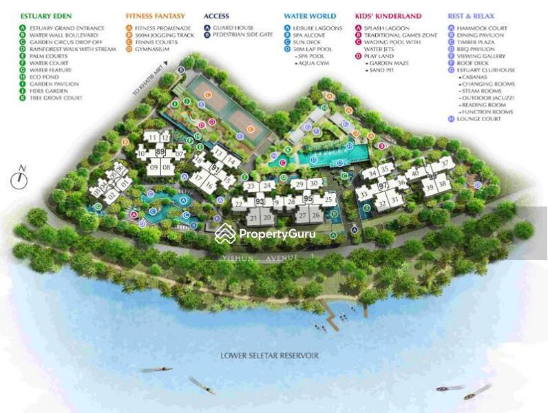 Condominium for Rent, The Estuary @ Yishun, SGD 4,200 | 99-year lease