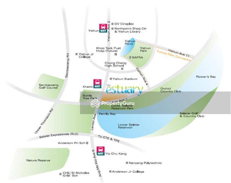 Condominium for Rent, The Estuary @ Yishun, SGD 4,200 | 99-year lease