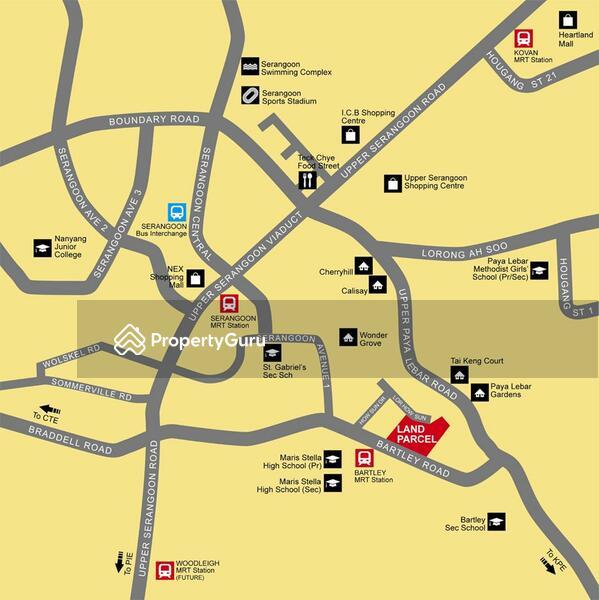 Condominium for Rent, Bartley Residences, SGD 4,100 | 99-year lease