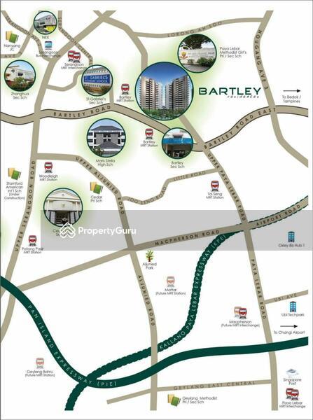 Condominium for Rent, Bartley Residences, SGD 4,100 | 99-year lease