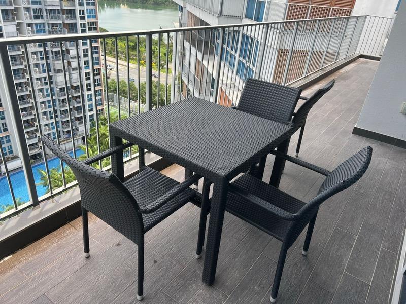 Condominium for Rent, Q BAY RESIDENCES Condominium For Rent, $5,200, 3 Bed 3 Bath 1,216 sqft $4.28 psf, SGD 5,200