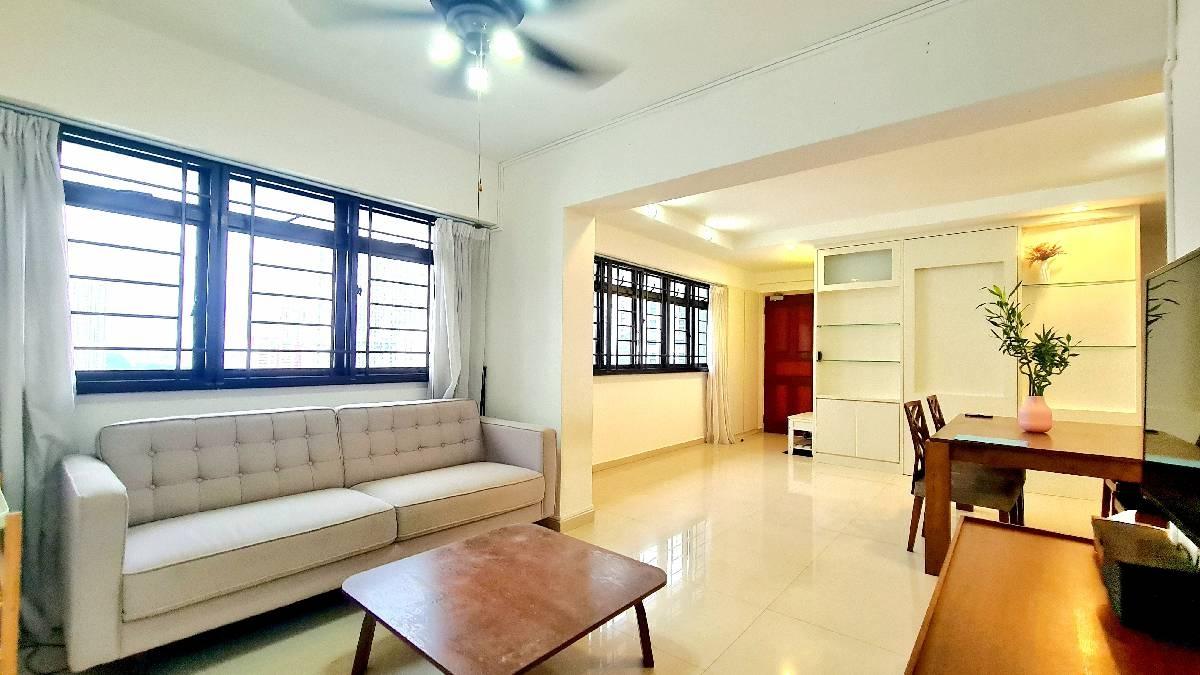 HDB Apartment for Rent, 11 Cantonment Close HDB Apartment For Rent, $3,680, 2 Bed 2 Bath 807 sqft $4.56 psf, SGD 3,680 | 99-year Leasehold
