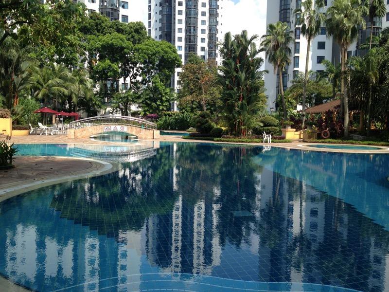 Condominium for Rent, Parc Oasis Condominium Room Rental, $1,300, 1 Bed 1 Bath 120 sqft $10.83 psf, SGD 1,300