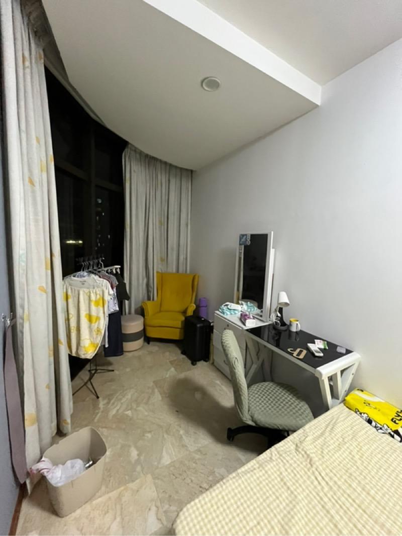 Condominium for Rent, Parc Oasis Condominium Room Rental, $1,000, 1 Bed 1 Bath 90 sqft $11.11 psf, SGD 1,000