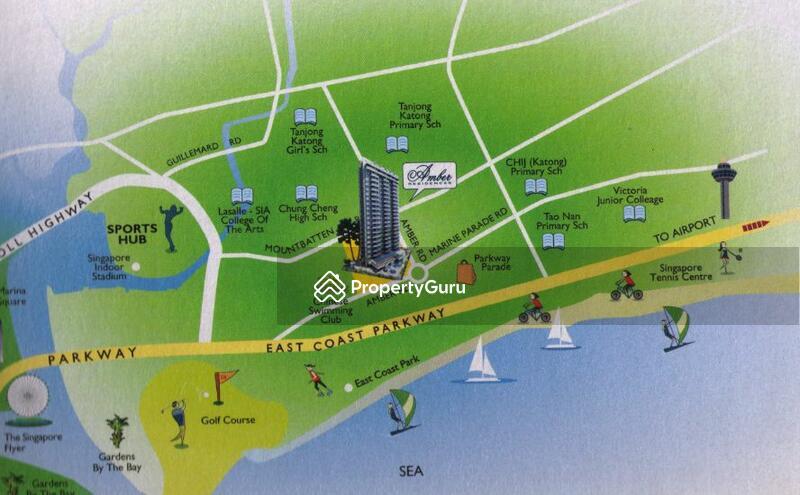 Apartment for Rent, Amber Residences, SGD 10,500 | Freehold