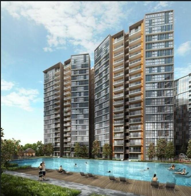 Condominium for Rent, Sims Urban Oasis Condominium For Rent, $2,5991 Bath 350 sqft $7.43 psf, SGD 2,599 | 99-year Leasehold