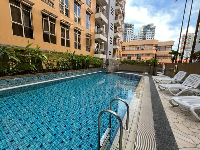 Apartment for Rent, Sims Green Apartment Room Rental, $1,600, 1 Bed 1 Bath 120 sqft $13.33 psf, SGD 1,600 | 99-year Leasehold