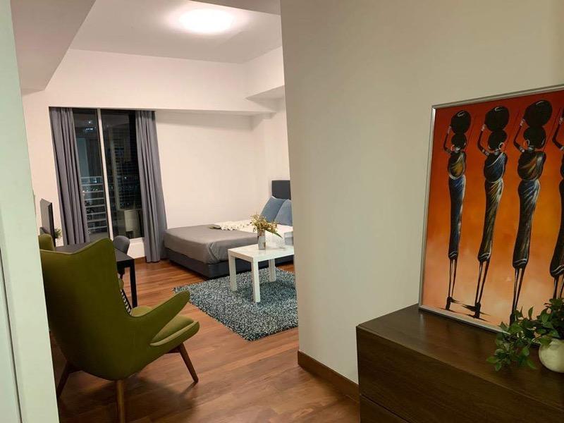 Apartment for Rent, The Sail @ Marina Bay Apartment For Rent, $3,5001 Bath 300 sqft $11.67 psf, SGD 3,500 | 99-year Leasehold