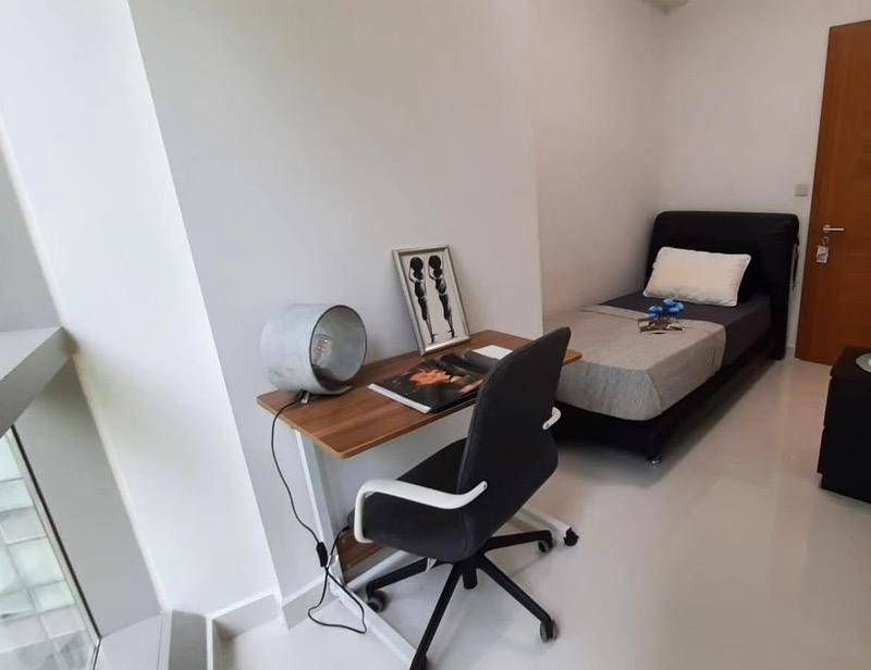 Apartment for Rent, The Sail @ Marina Bay Apartment Room Rental, $1,800, 1 Bed 1 Bath 80 sqft $22.50 psf, SGD 1,800 | 99-year Leasehold