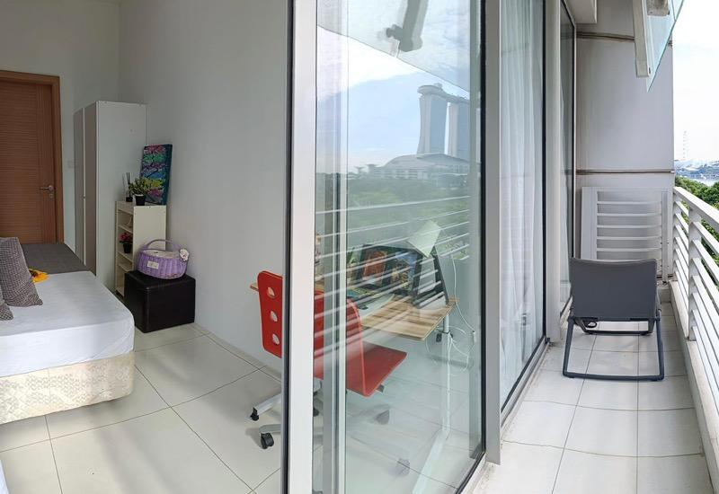 Apartment for Rent, The Sail @ Marina Bay Apartment Room Rental, $1,800, 1 Bed 1 Bath 80 sqft $22.50 psf, SGD 1,800 | 99-year Leasehold