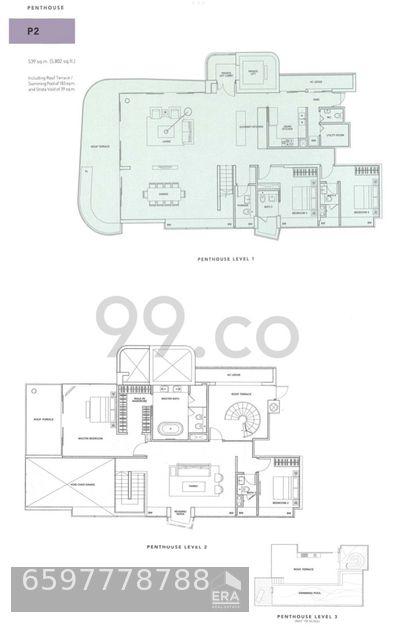 Condominium for Rent, Newton Road Trilight, SGD 45,000 | Freehold