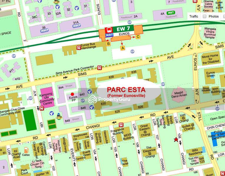 Condominium for Rent, Parc Esta, SGD 4,600 | 99-year lease