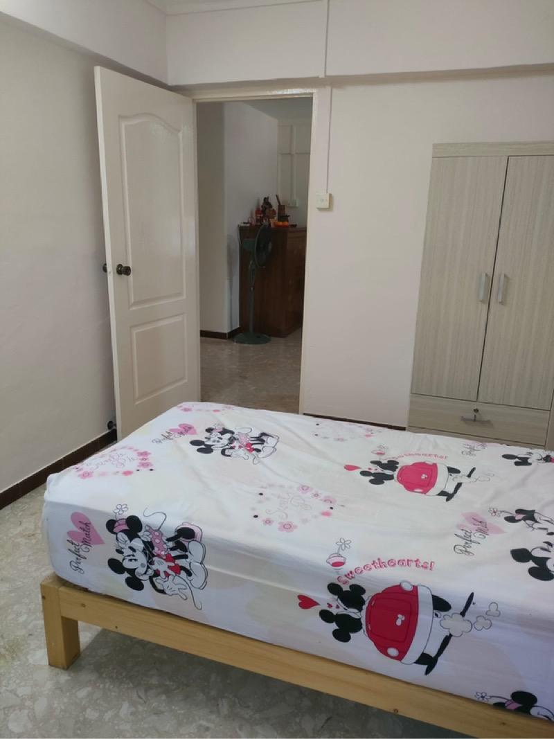 HDB Apartment for Rent, 105 Bukit Purmei Road HDB Apartment Room Rental, $1,100, 1 Bed 1 Bath 161 sqft $6.83 psf, SGD 1,100 | 99-year Leasehold