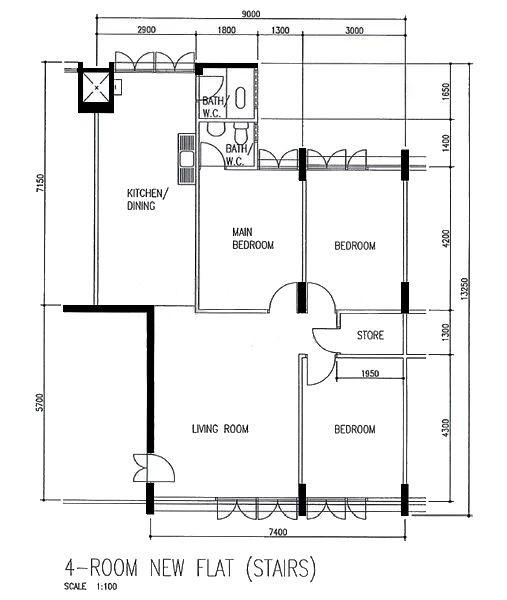 HDB Apartment for Rent, 3 Delta Avenue HDB Apartment For Rent, $3,900, 3 Bed 2 Bath 980 sqft $3.98 psf, SGD 3,900 | 99-year Leasehold