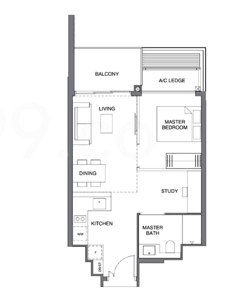 Condominium for Rent: D10, 266222