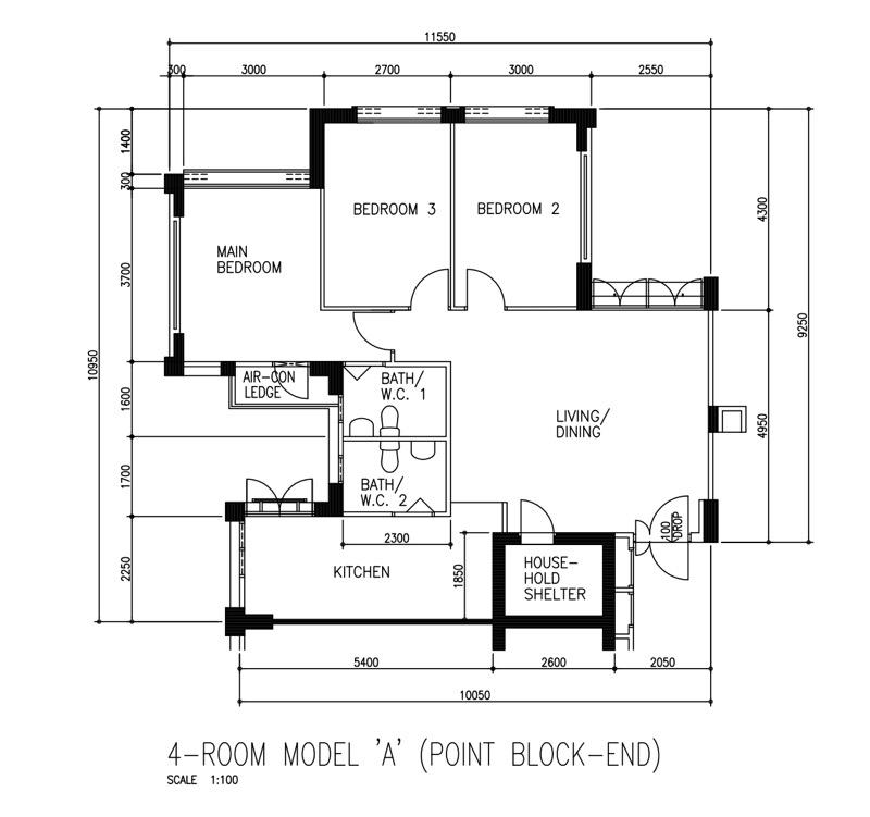 HDB Apartment for Rent: D19, 536980