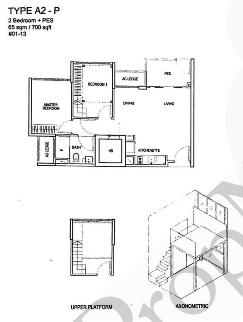 Condominium for Rent: D05, 128990