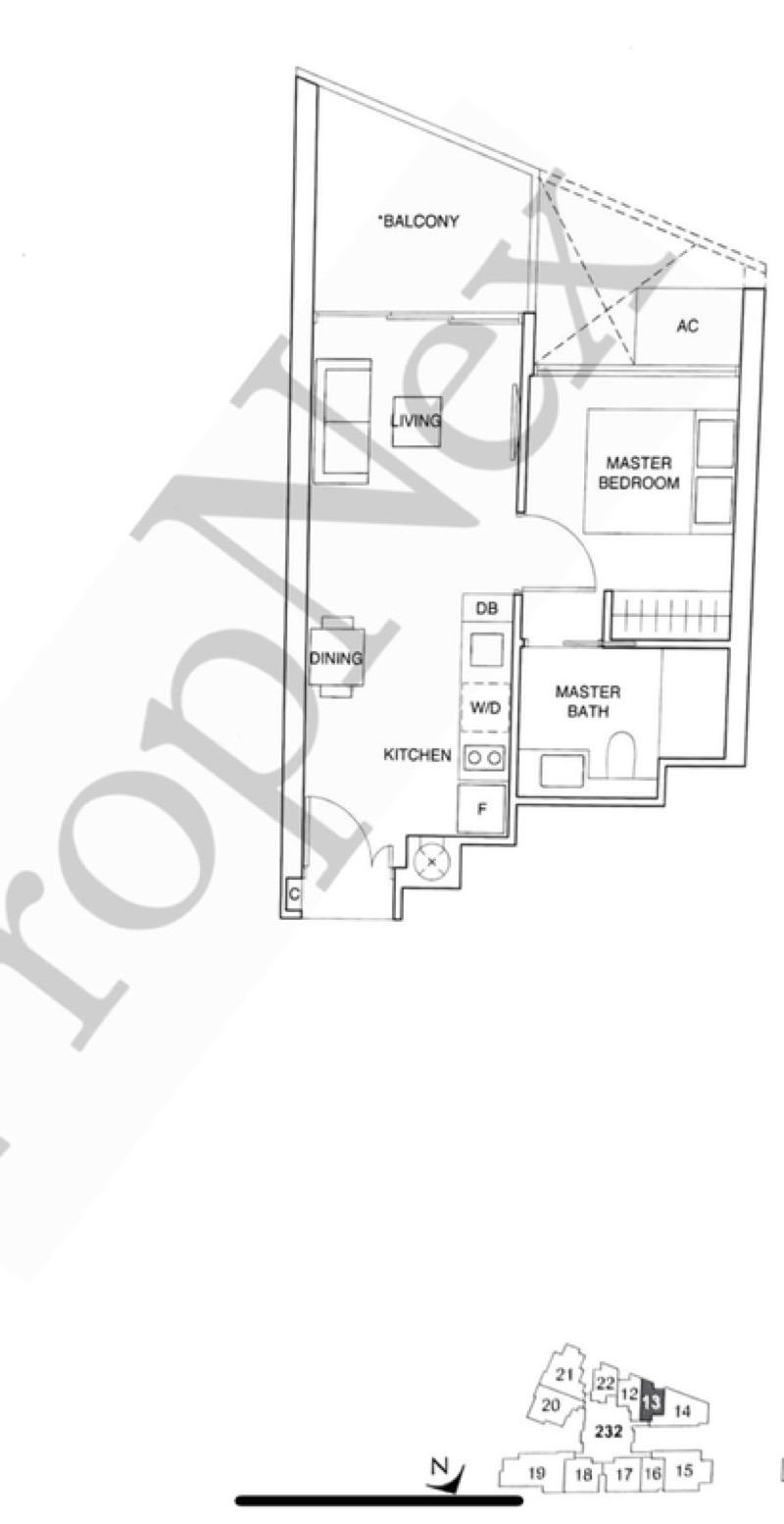 Condominium for Rent: D03, 149740