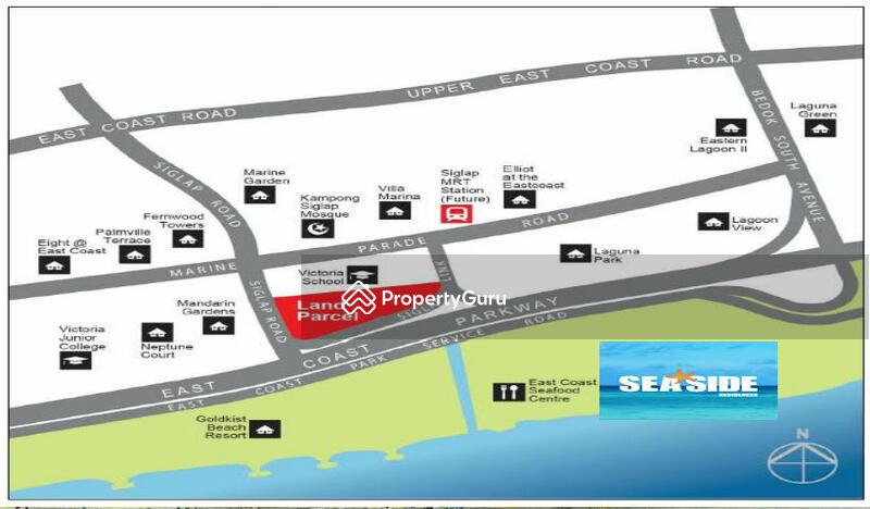 Condominium for Rent, Seaside Residences, SGD 7,500 | 99-year lease