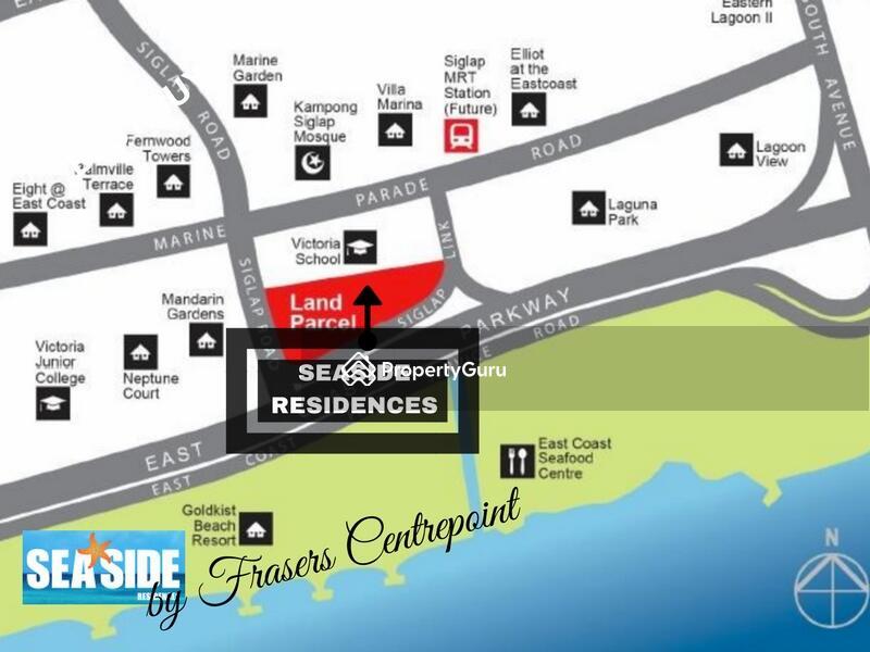 Condominium for Rent, Seaside Residences, SGD 7,500 | 99-year lease