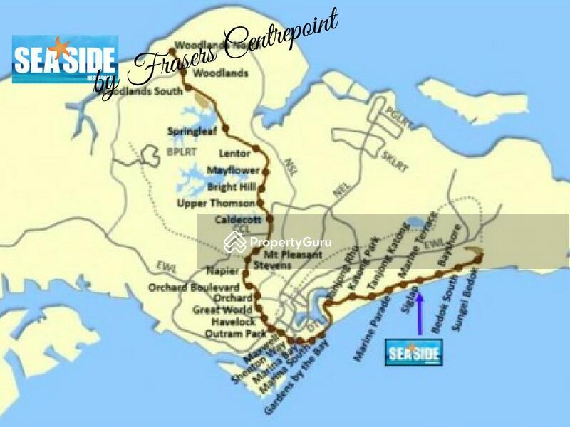 Condominium for Rent, Seaside Residences, SGD 7,500 | 99-year lease