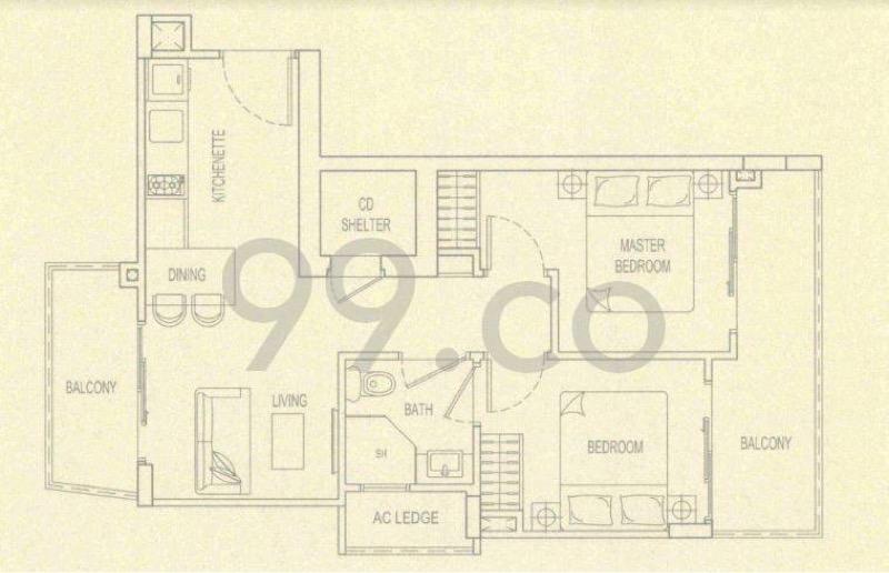 Condominium for Rent: D19, 558962