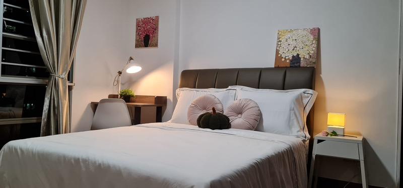 Condominium for Rent, Parc Vista Condominium Room Rental, $1,200, 1 Bed 1 Bath 100 sqft $12.00 psf, SGD 1,200
