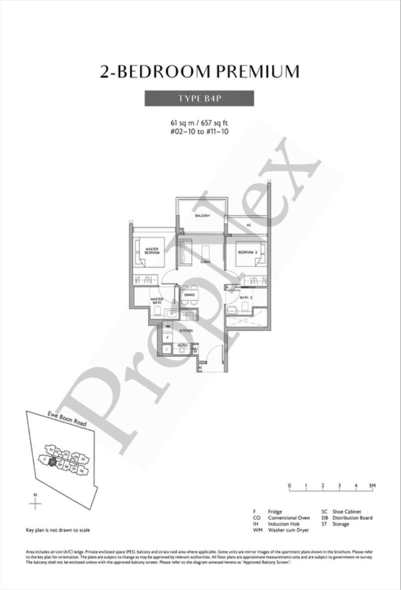 Condominium for Rent, Juniper Hill Condominium For Rent, $4,900, 2 Bed 2 Bath 657 sqft $7.46 psf, SGD 4,900 | Freehold