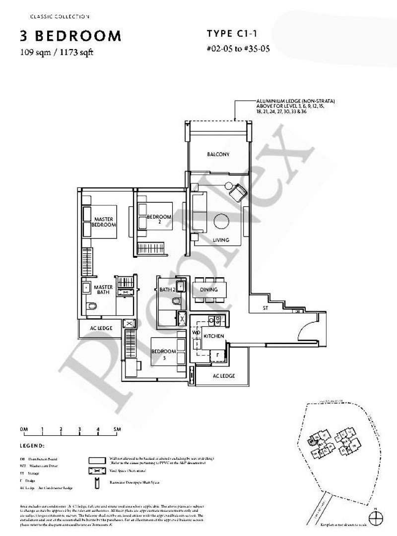 Condominium for Rent, Riviere Condominium For Rent, $9,500, 3 Bed 2 Bath 1,173 sqft $8.10 psf, SGD 9,500