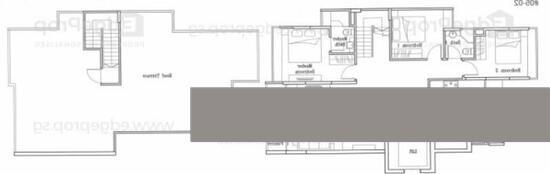 Condominium for Rent, Fontaine Parry Condominium For Rent, $6,500, 3 Bed 3 Bath 2,292 sqft $2.84 psf, SGD 6,500 | 999-year Leasehold