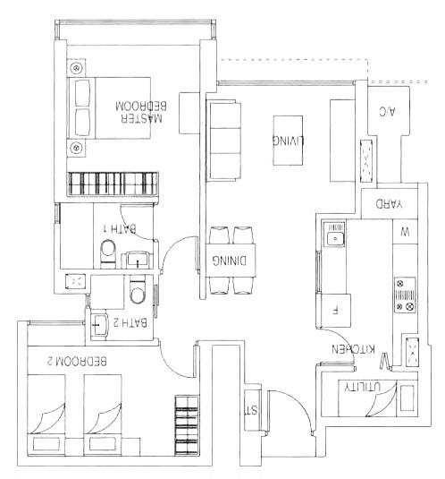 Condominium for Rent: D08, 208749