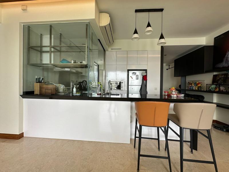 Condominium for Rent, Waterfront Isle Condominium For Rent, $4,700, 2 Bed 2 Bath 1,076 sqft $4.37 psf, SGD 4,700 | 99-year Leasehold