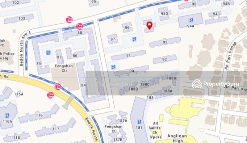 HDB Flat for Rent, 94E Bedok North Avenue 4, SGD 1,000 | 99-year lease