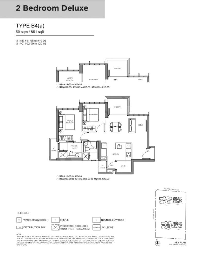 Condominium for Rent, LIV @ MB Condominium For Rent, $4,200, 1 Bed 1 Bath 517 sqft $8.12 psf, SGD 4,200 | 99-year Leasehold
