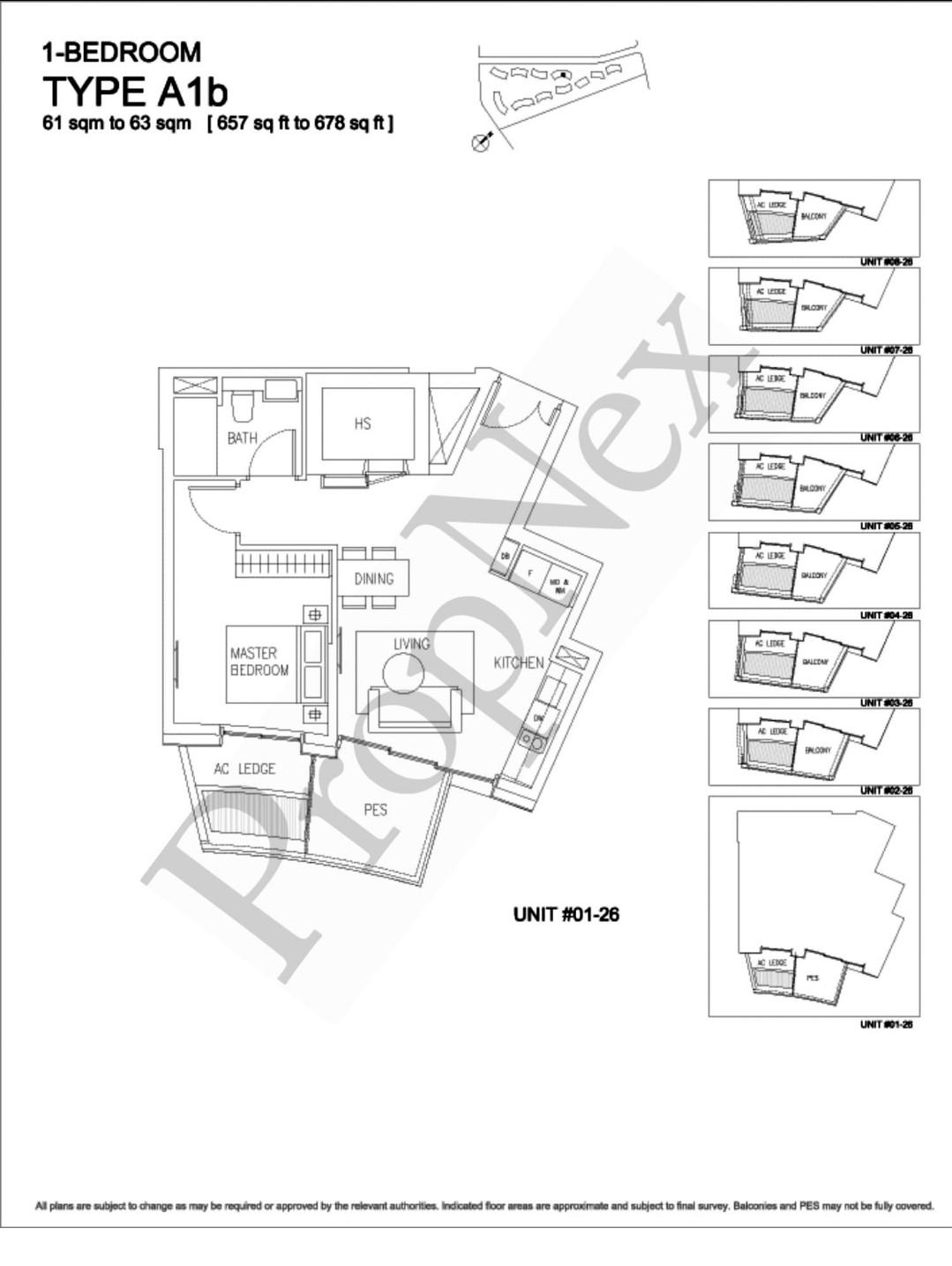 Condominium for Rent: D04, 098018